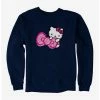 Cheapest 🤩 Hello Kitty Jungle Paradise Hiding Bow Sweatshirt 👍 -Cheap Sanrio Store 17390307 hi
