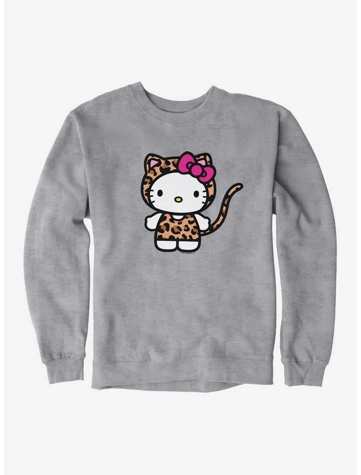 Discount ๐ Hello Kitty Jungle Paradise Leopard Print Sweatshirt ๐งจ 6 Discount ๐ Hello Kitty Jungle Paradise Leopard Print Sweatshirt ๐งจ - Image 4