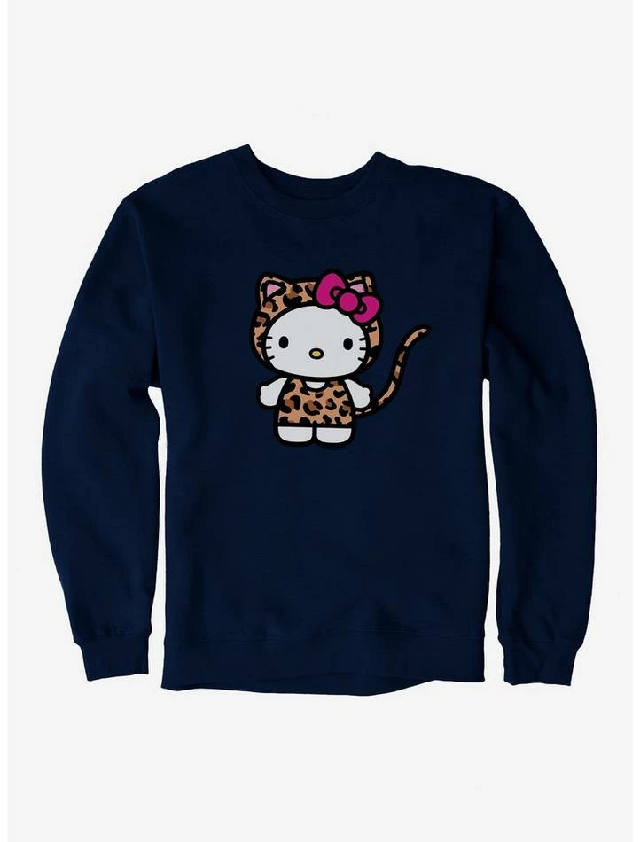 Discount ๐ Hello Kitty Jungle Paradise Leopard Print Sweatshirt ๐งจ 7 Discount ๐ Hello Kitty Jungle Paradise Leopard Print Sweatshirt ๐งจ - Image 5