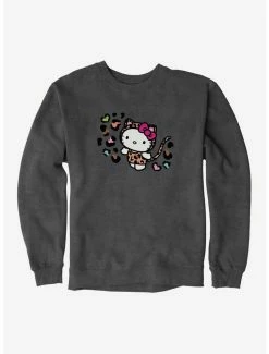 Promo 😉 Hello Kitty Jungle Paradise Pink Bow Sweatshirt ❤️ -Cheap Sanrio Store 17390360 hi