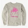 Buy 🎁 Hello Kitty Jungle Paradise Pink Logo Sweatshirt 🧨 -Cheap Sanrio Store 17390408 hi
