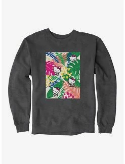 Budget 😀 Hello Kitty Jungle Paradise Poster Sweatshirt 😍 10 Budget 😀 Hello Kitty Jungle Paradise Poster Sweatshirt 😍 -Cheap Sanrio Store 17390420 hi