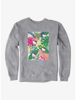 Budget 😀 Hello Kitty Jungle Paradise Poster Sweatshirt 😍 11 Budget 😀 Hello Kitty Jungle Paradise Poster Sweatshirt 😍 -Cheap Sanrio Store 17390426 hi