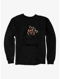 Buy ⭐ Hello Kitty Jungle Paradise Stencil Logo Sweatshirt 😍 -Cheap Sanrio Store 17390474 hi
