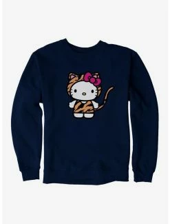 Best Pirce ๐คฉ Hello Kitty Jungle Paradise Tiger Stripes Sweatshirt โ๏ธ