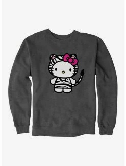 Promo 😀 Hello Kitty Jungle Paradise Zebra Stripes Sweatshirt 🤩 -Cheap Sanrio Store 17390545 hi