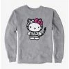 Promo 😀 Hello Kitty Jungle Paradise Zebra Stripes Sweatshirt 🤩 -Cheap Sanrio Store 17390551 hi