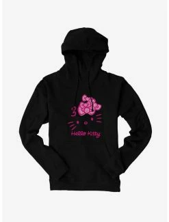 Budget 🔔 Hello Kitty Jungle Paradise Pink Logo Hoodie 🌟 -Cheap Sanrio Store 17390779 hi