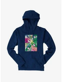 Brand new 💯 Hello Kitty Jungle Paradise Poster Hoodie 😍 -Cheap Sanrio Store 17390835 hi