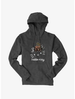 Deals 🔥 Hello Kitty Jungle Paradise Stencil Outline Hoodie 😍 -Cheap Sanrio Store 17390905 hi