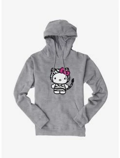 Hot Sale ✨ Hello Kitty Jungle Paradise Zebra Print Hoodie 🔥 -Cheap Sanrio Store 17390975 hi