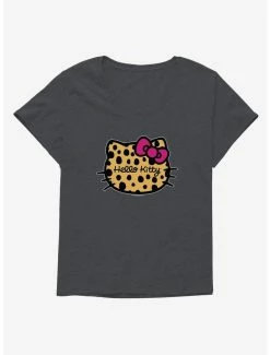 Wholesale 🤩 Hello Kitty Jungle Paradise Animal Logo 👧 Girls T-Shirt Plus Size 🎁 -Cheap Sanrio Store 17392231 hi