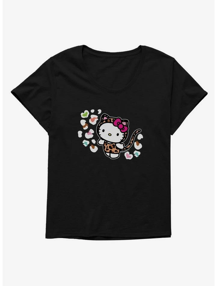 Flash Sale ๐ Hello Kitty Jungle Paradise Animal Spots ๐ง Girls T-Shirt Plus Size ๐งจ 3 Flash Sale ๐ Hello Kitty Jungle Paradise Animal Spots ๐ง Girls T-Shirt Plus Size ๐งจ