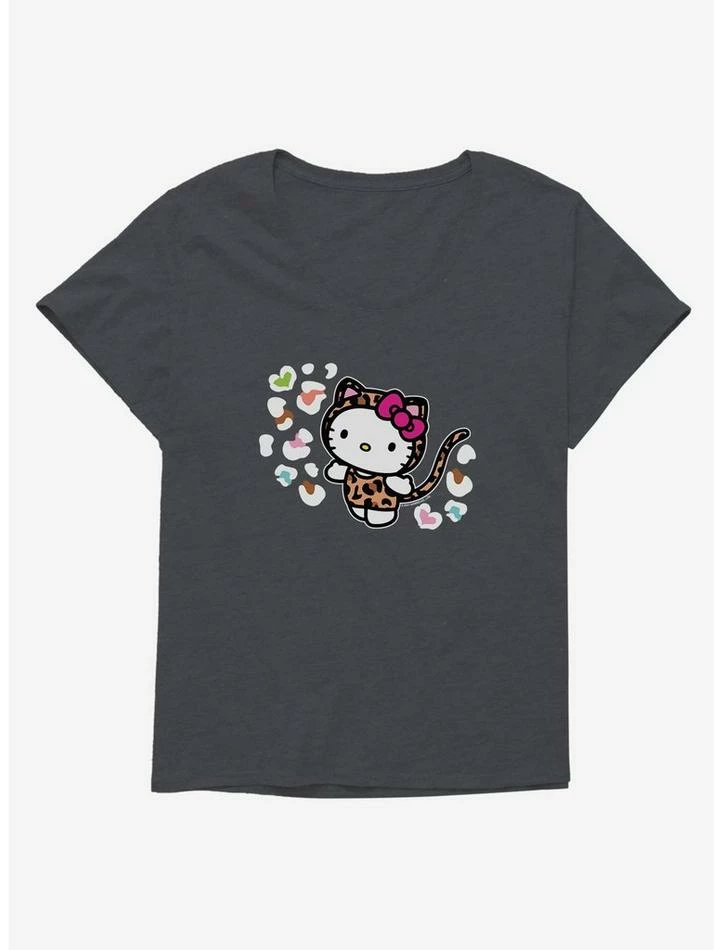 Flash Sale ๐ Hello Kitty Jungle Paradise Animal Spots ๐ง Girls T-Shirt Plus Size ๐งจ 6 Flash Sale ๐ Hello Kitty Jungle Paradise Animal Spots ๐ง Girls T-Shirt Plus Size ๐งจ - Image 4