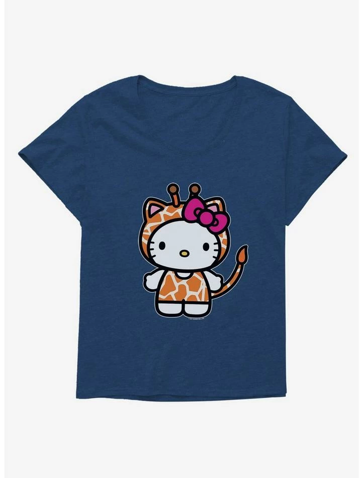 Budget ๐ฅ Hello Kitty Jungle Paradise Giaraffe ๐ง Girls T-Shirt Plus Size ๐ 3 Budget ๐ฅ Hello Kitty Jungle Paradise Giaraffe ๐ง Girls T-Shirt Plus Size ๐