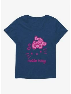 Coupon ⌛ Hello Kitty Jungle Paradise Pink Logo 👧 Girls T-Shirt Plus Size 👍