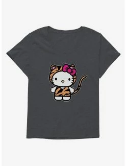 Best reviews of 🧨 Hello Kitty Jungle Paradise Tiger Costume 👧 Girls T-Shirt Plus Size ✨ -Cheap Sanrio Store 17392582 hi
