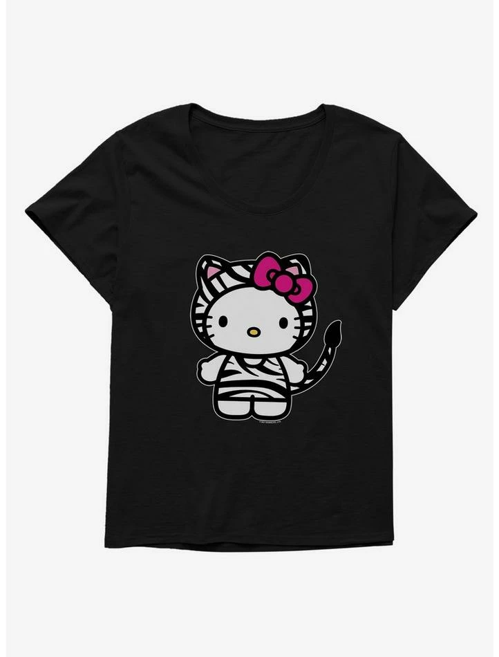 Flash Sale โ Hello Kitty Jungle Paradise Zebra Print ๐ง Girls T-Shirt Plus Size ๐ 5 Flash Sale โ Hello Kitty Jungle Paradise Zebra Print ๐ง Girls T-Shirt Plus Size ๐ - Image 3