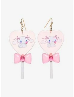 Buy 😉 Cinnamoroll Heart Lollipop Earrings 🥰