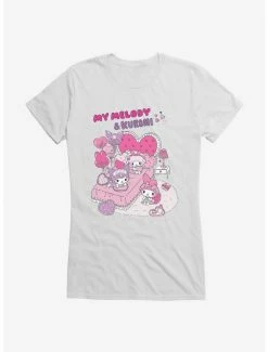 Brand new 😉 Kuromi My Melody & Kuromi 👧 Girls T-Shirt 😉 17 Brand new 😉 Kuromi My Melody & Kuromi 👧 Girls T-Shirt 😉 -Cheap Sanrio Store 17444763 hi