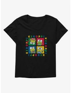 Buy 👏 Keroppi Four Square 👧 Girls T-Shirt Plus Size 🛒 -Cheap Sanrio Store 17449372 hi