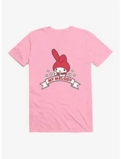 Budget 💯 My Melody Logo T-Shirt 🥰 -Cheap Sanrio Store 17451444 hi