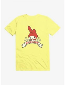 Budget 💯 My Melody Logo T-Shirt 🥰 -Cheap Sanrio Store 17451516 hi