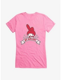 Outlet 🎁 My Melody Logo 👧 Girls T-Shirt 👏 13 Outlet 🎁 My Melody Logo 👧 Girls T-Shirt 👏 -Cheap Sanrio Store 17453134 hi