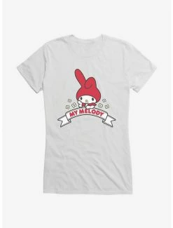Outlet 🎁 My Melody Logo 👧 Girls T-Shirt 👏 17 Outlet 🎁 My Melody Logo 👧 Girls T-Shirt 👏 -Cheap Sanrio Store 17453162 hi