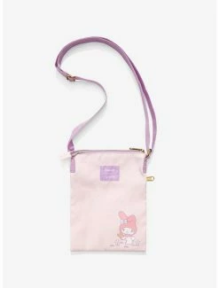 Hot Sale 🎁 Loungefly My Melody Teddy Bear Passport Crossbody Bag 🔔 -Cheap Sanrio Store 17475764 av1