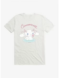 Hot Sale 🎁 Cinnamoroll Logo T-Shirt 🤩 -Cheap Sanrio Store 17526925 hi