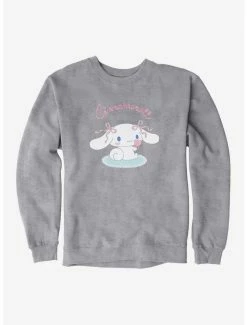 Outlet 🌟 Cinnamoroll Logo Sweatshirt ⌛ -Cheap Sanrio Store 17527038 hi