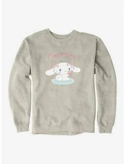 Outlet 🌟 Cinnamoroll Logo Sweatshirt ⌛ -Cheap Sanrio Store 17527052 hi