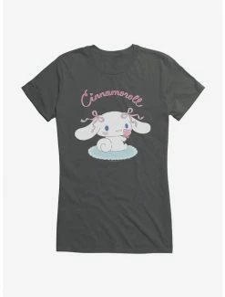 Discount ✔️ Cinnamoroll Logo 👧 Girls T-Shirt 😉 -Cheap Sanrio Store 17527749 hi 1