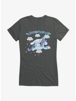 Deals 😀 Cinnamoroll Unicorn 👧 Girls T-Shirt 🔥 -Cheap Sanrio Store 17527791 hi