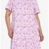 Brand new 😀 Hello Kitty And Friends Pastel Collage Button-Up 👗 Dress Plus Size 😀 1 Brand new 😀 Hello Kitty And Friends Pastel Collage Button-Up 👗 Dress Plus Size 😀 -Cheap Sanrio Store 17589817 hi