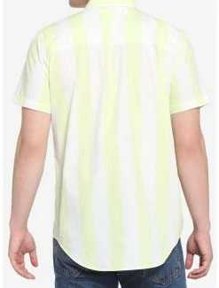 Budget ⭐ Keroppi Stripe Woven Button-Up 👏 -Cheap Sanrio Store 17592355 av2