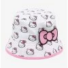 Budget 💯 Hello Kitty Bow Bucket Hat ⭐ -Cheap Sanrio Store 17621026 hi