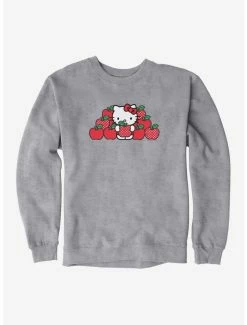 Best Pirce ✔️ Hello Kitty Apples Sweatshirt 💯 -Cheap Sanrio Store 17662339 hi