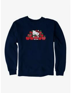 Best Pirce ✔️ Hello Kitty Apples Sweatshirt 💯 -Cheap Sanrio Store 17662346 hi