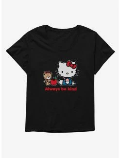 Promo 🧨 Hello Kitty Be Kind 👧 Girls T-Shirt Plus Size ❤️ -Cheap Sanrio Store 17675825 hi