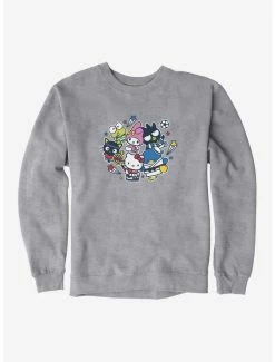 Top 10 🧨 Hello Kitty Sporty Friends Sweatshirt 🤩 -Cheap Sanrio Store 17689774 hi