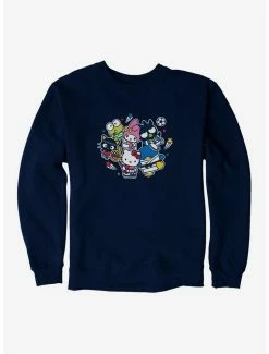 Top 10 🧨 Hello Kitty Sporty Friends Sweatshirt 🤩 -Cheap Sanrio Store 17689781 hi