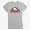 Cheap 🧨 Hello Kitty Apples 👧 Girls T-Shirt 🎉