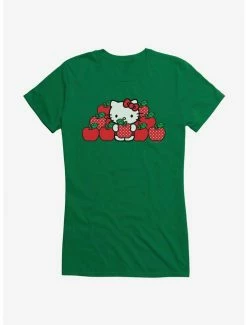 Cheap 🧨 Hello Kitty Apples 👧 Girls T-Shirt 🎉 -Cheap Sanrio Store 17689824 hi
