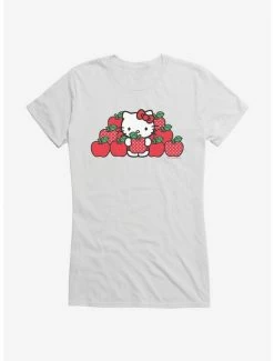 Cheap 🧨 Hello Kitty Apples 👧 Girls T-Shirt 🎉 -Cheap Sanrio Store 17689838 hi
