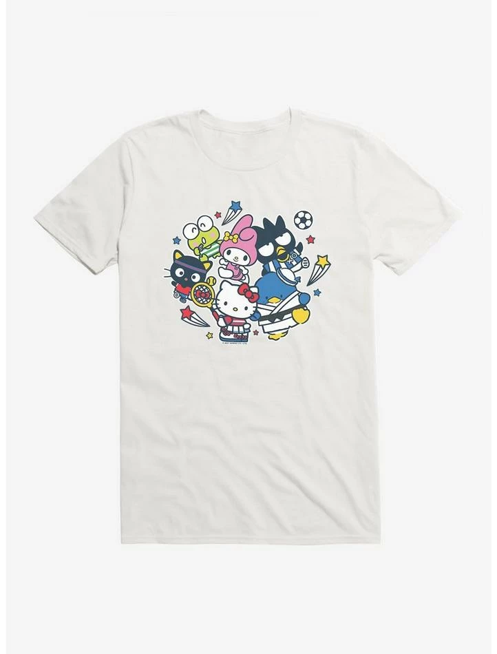 Top 10 😉 Hello Kitty Sporty Friends T-Shirt 🛒 12 Top 10 😉 Hello Kitty Sporty Friends T-Shirt 🛒 - Image 10