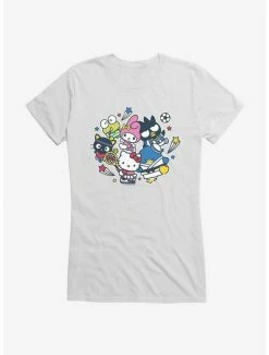 Hot Sale 🛒 Hello Kitty Sporty Friends 👧 Girls T-Shirt ✨ -Cheap Sanrio Store 17707800 hi