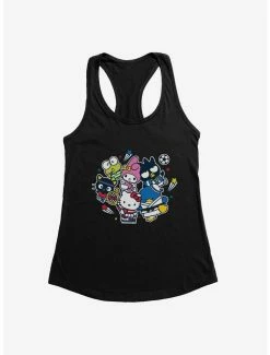Coupon 😉 Hello Kitty Sporty Friends 👧 Girls Tank ✨ -Cheap Sanrio Store 17707864 hi