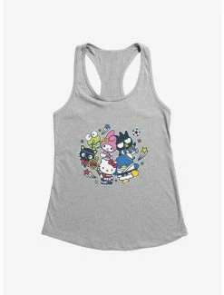 Coupon 😉 Hello Kitty Sporty Friends 👧 Girls Tank ✨ -Cheap Sanrio Store 17707871 hi